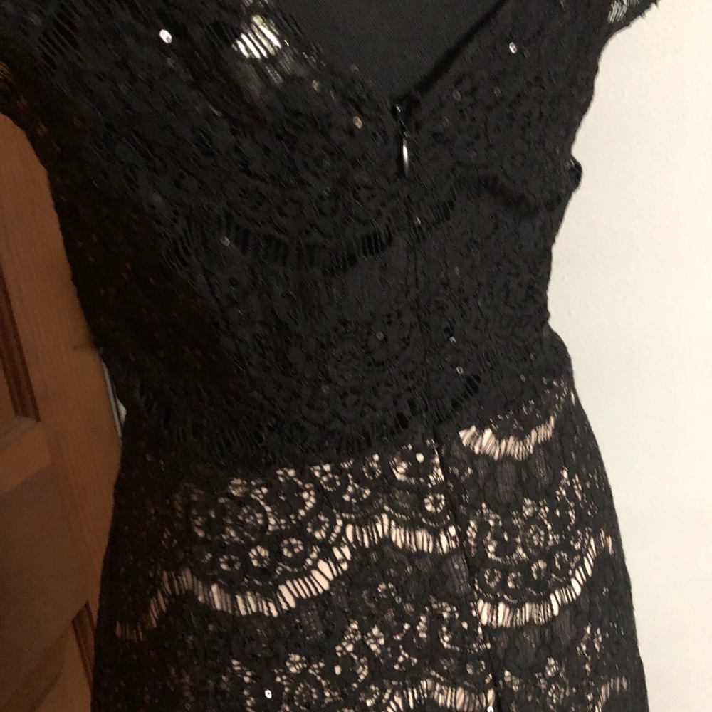 Forever 21 Black Lace Mini Dress - Picture 8 of 8